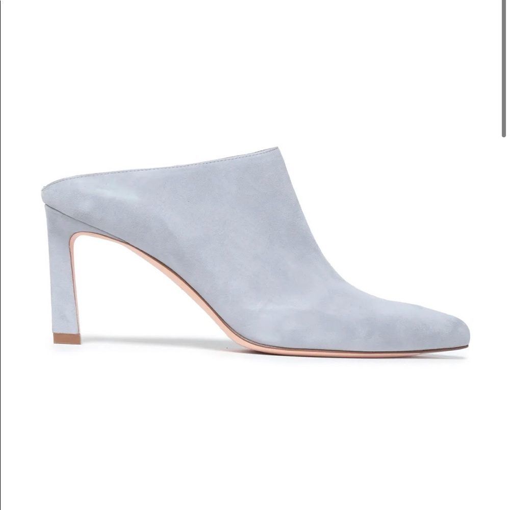 Stuart Weitzman Suede Mules